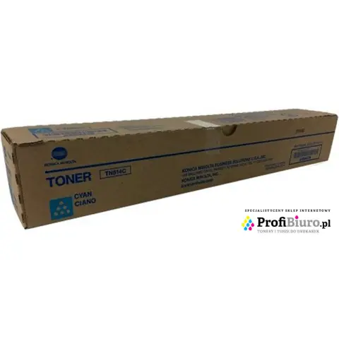 Toner Minolta TN514C - Toner cyan do Konica Minolta Bizhub C458, C558, C658